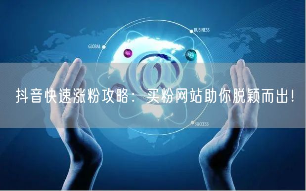 抖音快速涨粉攻略：买粉网站助你脱颖而出！