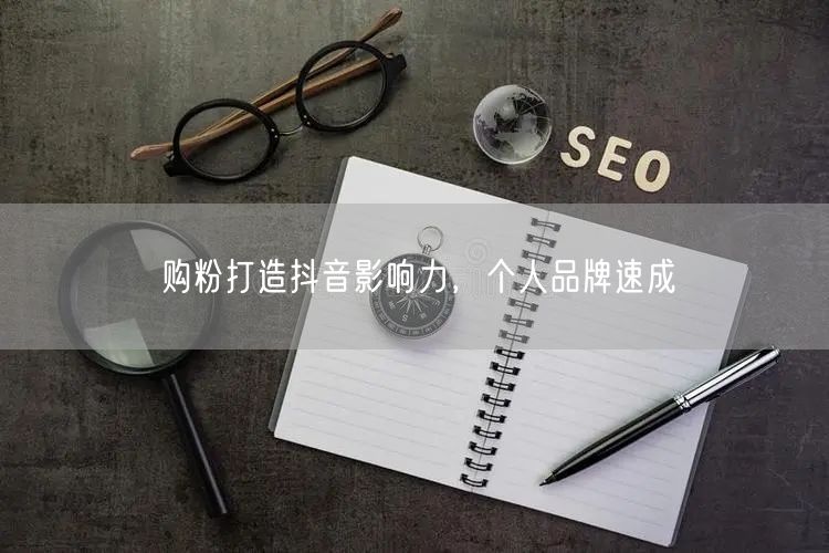 购粉打造抖音影响力，个人品牌速成