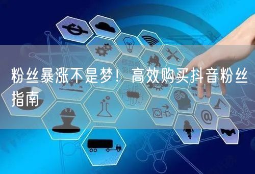 粉丝暴涨不是梦！高效购买抖音粉丝指南